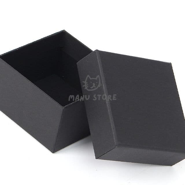 포장박스 선물용기 선물상자 9.5x9.5cm 블랙